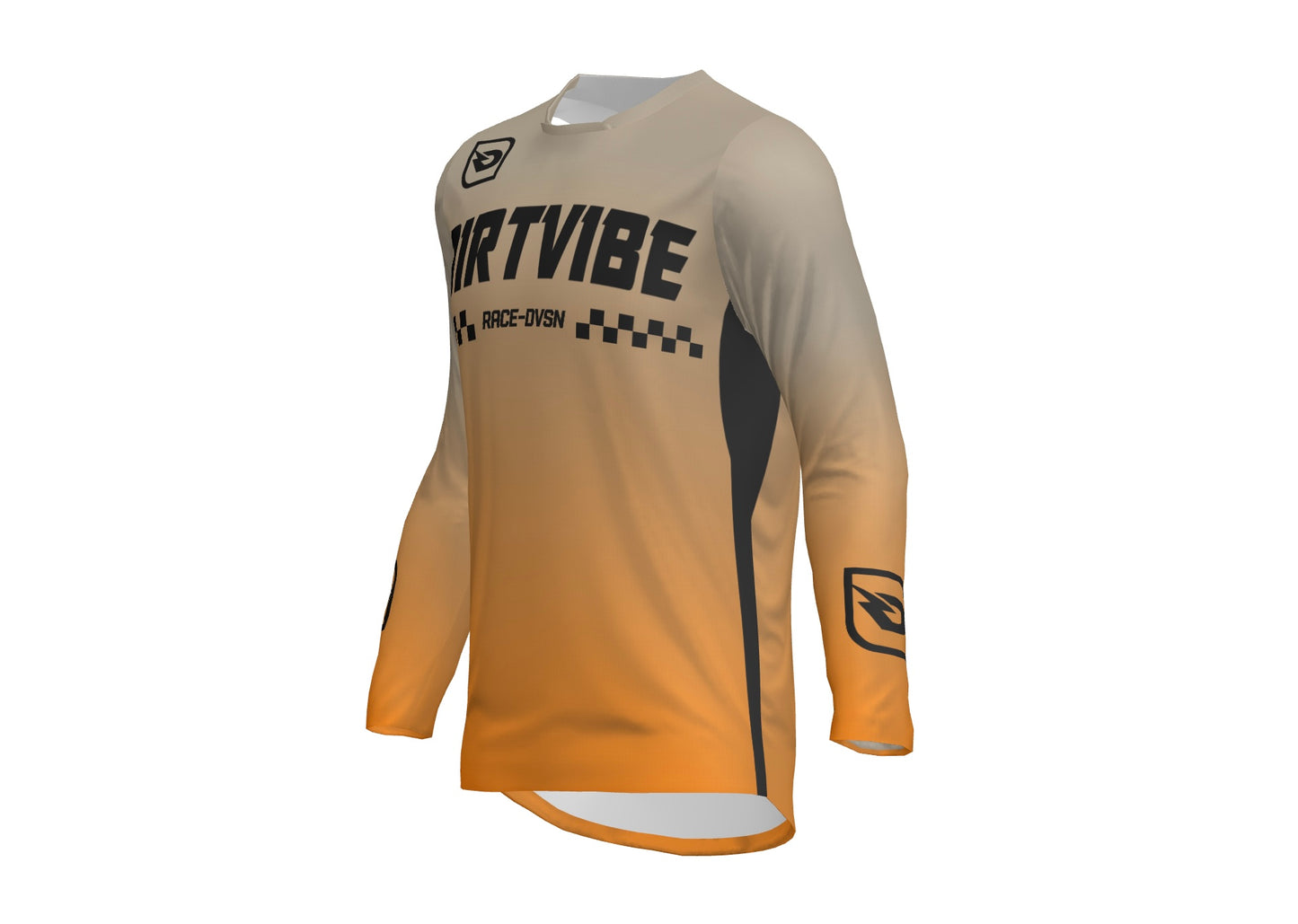 Flow series orange jersey - 4